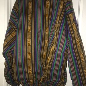 Custom made Ghanian bomber jacket